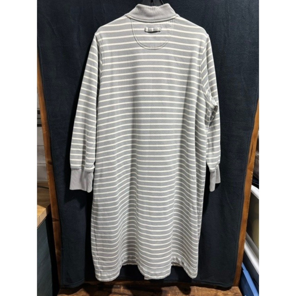Duluth Trading Co Souped-Up Fleece Full Zip Robe Size XXL Gray - Picture 5 of 5